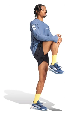 Лонгслів adidas OTR B LS логотип блакитний спортивні, кежуали поліестер