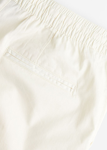 Молочные кэжуал демисезонные прямые брюки H&M