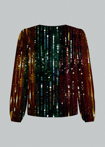 Чорна блуза SHEIN