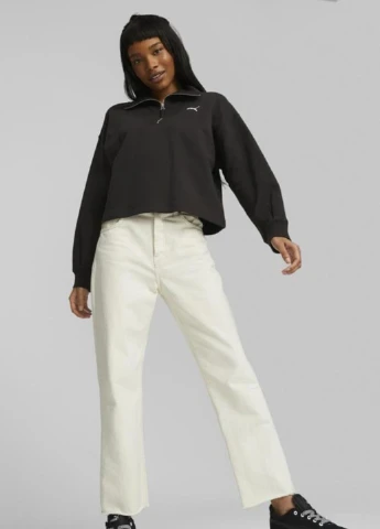Толстовка 67600501 Puma Her High-Neck Half-Zip (318277903)