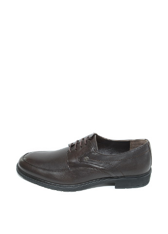 Темно-коричневые кэжуал туфли Mabu на шнурках
