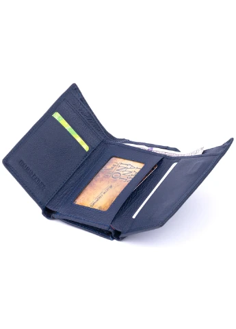 Жіночий шкіряний гаманець 14х8,5х2,5 см st leather (229461099)