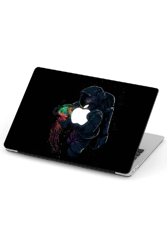 Чохол пластиковий для Apple MacBook Pro 13 A1706 / A1708 / A1989 / A2159 / A1988 Космонавт з яскравою медузою (9648-2535) MobiPrint (218865564)