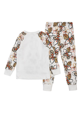 Молочная всесезон пижама (лонгслив, брюки) лонгслив + брюки dexter's