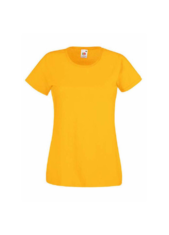 Желтая демисезон футболка Fruit of the Loom D061372034XL