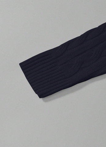 Черный зимний свитер SHEIN