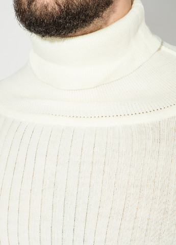 Молочный демисезонный свитер хомут Apex Triko
