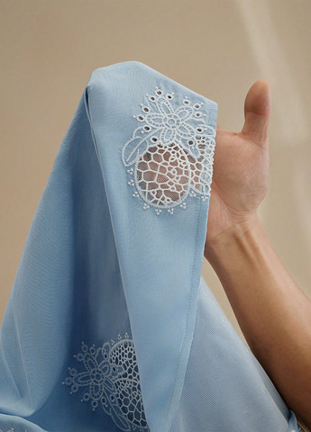 Голубая блуза SHEIN