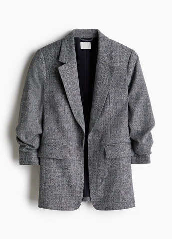 Темно-синий женский жакет H&M меланжевый - демисезонный