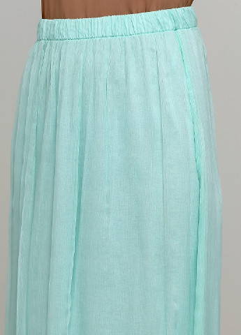 Мятная кэжуал однотонная юбка Linea Tesini