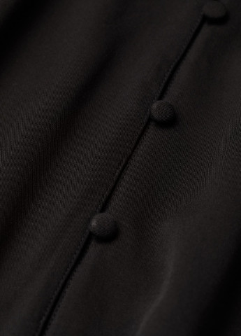 Чорна кежуал сукня оверсайз H&M однотонна