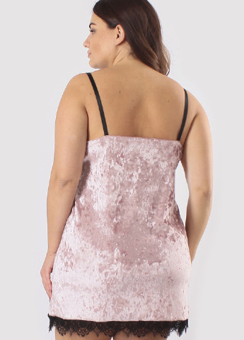 Розово-лиловый демисезонный комплект (ночная рубашка, халат) Ghazel