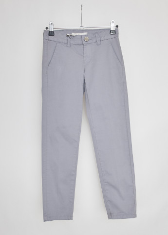Серые кэжуал демисезонные брюки прямые Silvian Heach