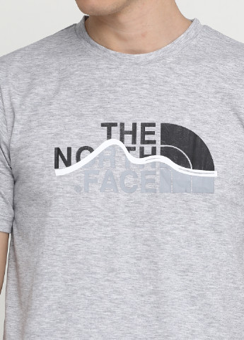 Светло-серая футболка The North Face