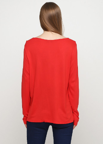 Красная демисезонная блуза Tom Tailor