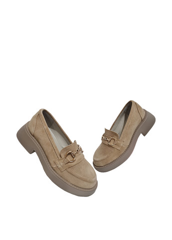 Arto Туфлі лофери бежевий з натуральна замша, україна — демісезон (304153098)