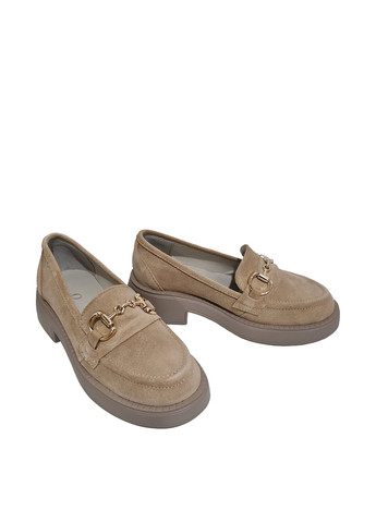 Arto Туфлі лофери бежевий з натуральна замша, україна — демісезон (304153098)
