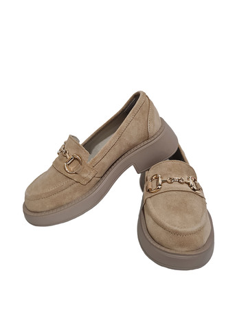 Arto Туфлі лофери бежевий з натуральна замша, україна — демісезон (304153098)