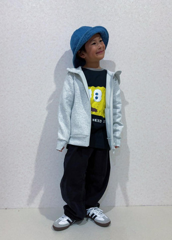 Чорна літня футболка Uniqlo