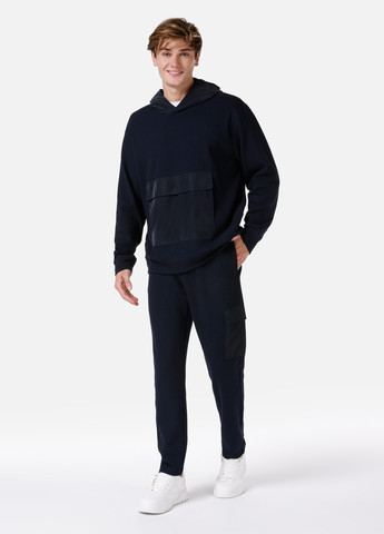 Темно-синие спортивные демисезонные зауженные брюки Colin's