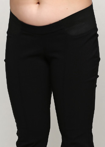Черные кэжуал демисезонные брюки Asos