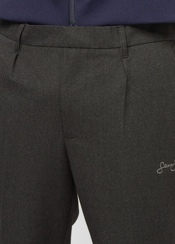 Темно-серые кэжуал демисезонные прямые брюки Sean John