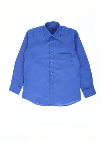 Темно-синяя кэжуал рубашка Bagin
