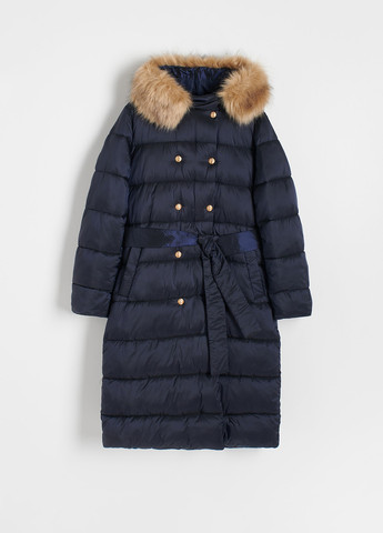 Темно-синя демісезонна куртка Reserved