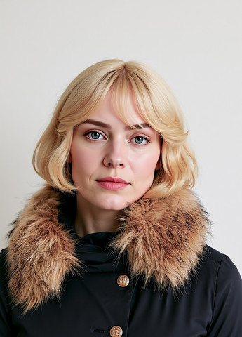 Темно-синя демісезонна куртка Reserved