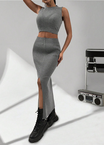 Костюм (топ, спідниця) SHEIN (367436171)