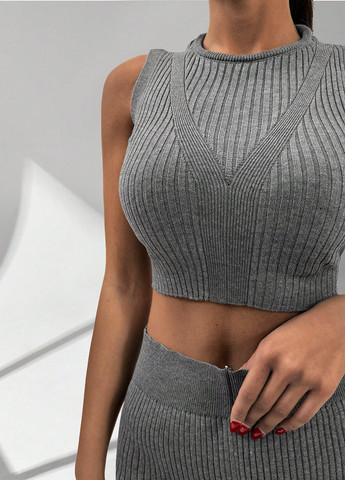 Костюм (топ, спідниця) SHEIN (367436171)