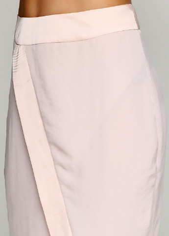 Бежевая кэжуал однотонная юбка Missguided мини