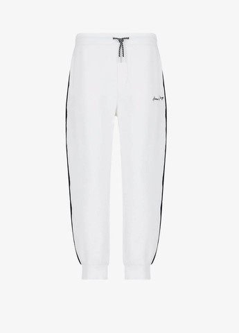 Белые кэжуал демисезонные джоггеры брюки Armani Exchange