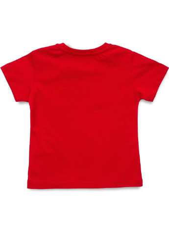 Червоний літній набір дитячого одягу з машинками (15928-92b-red) Breeze