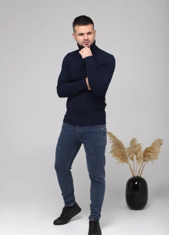 Синій демісезонний светр Figo