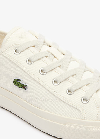Белые кеды Lacoste