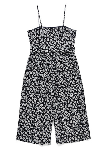 Комбинезон Banana Republic комбинезон-брюки леопардовый чёрно-белого кэжуал полиэстер