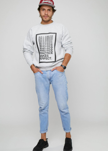 Сірий світшот YAPPI (198688786)