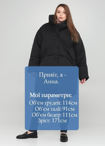 Черная демисезонная куртка куртка-одеяло Monki