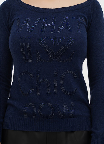 Темно-синій демісезонний джемпер джемпер Sassofono