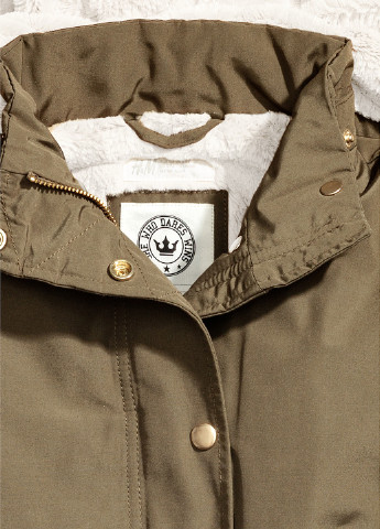 Оливковая (хаки) демисезонная куртка H&M