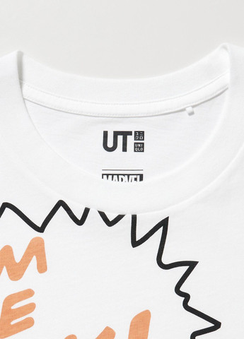 Белая футболка Uniqlo