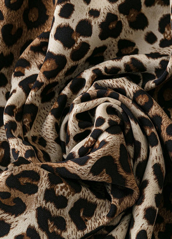 Комбинезон SHEIN комбинезон-брюки леопардовый комбинированный кэжуал полиэстер