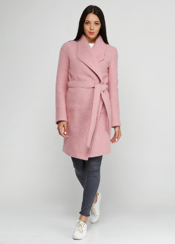 Рожеве демісезонне Пальто Florens