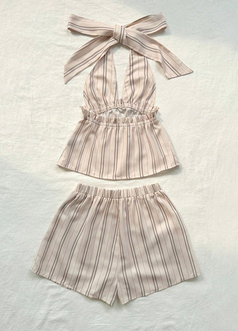 Костюм (топ, шорты) SHEIN (316736083)