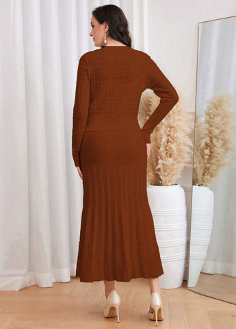 Костюм (кардиган, спідниця) SHEIN (332805865)