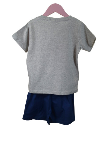 Сіра всесезон пижама (футболка, шорты) Disney