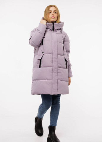 Бузкова зимня жіноча куртка No Brand
