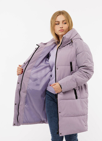 Бузкова зимня жіноча куртка No Brand