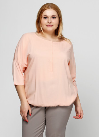 Розовая летняя блуза Triangle